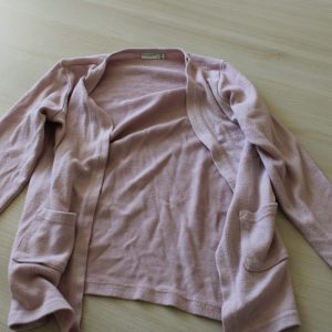 rosa Strickjacke/Cardigan